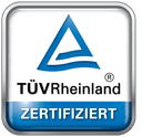 TÜV Rheinland Zertifiziert